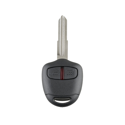 For MITSUBISHI 2 Buttons Intelligent Remote Control Car Key with 46 Chip & Battery & Left Slot, Frequency: 433MHz by bashfashion