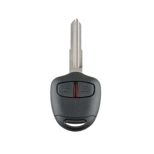 For MITSUBISHI 2 Buttons Intelligent Remote Control Car Key with 46 Chip & Battery & Right Slot, Frequency: 433MHz by bashfashion
