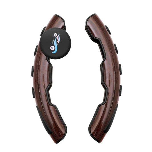 Car Universal Steering Wheel Spinner Knob Auxiliary Booster Aid Control Handle (Brown) by bashfashion