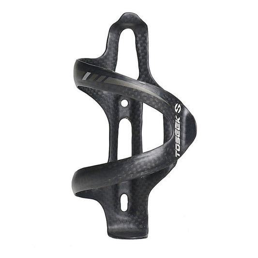 TOSEEK Matte Full Carbon Fiber Road Bicycle Water Bottle Holder (Grey) by TOSEEK