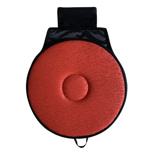 360 Degree Rotation Car Seat Cushion Whirling Seat Mat (Vermilion) by bashfashion