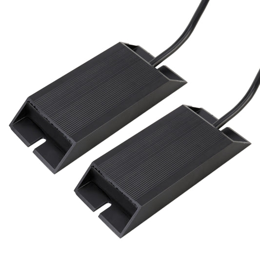 2 PCS 1156 / BAU15S DC12V 50W 6 Ohms Turn Signal / Reversing Light / Brake Light Split Dual Resistance Decoder by bashfashion