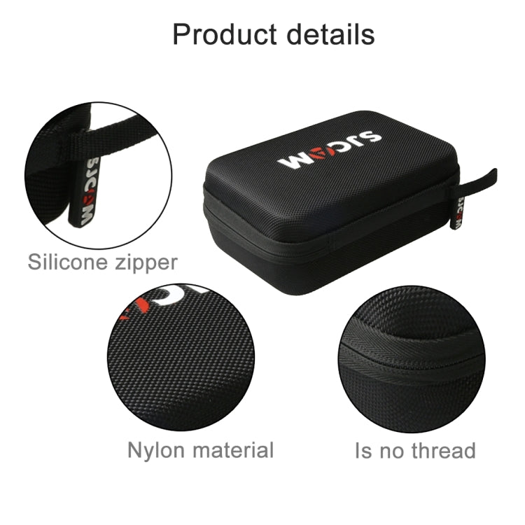 Portable Shockproof Shatter-resistant Wear-resisting Camera Bag Carrying Travel Case for SJCAM SJ4000 / SJ5000 / SJ6000 / SJ7000 / SJ8000 / SJ9000 Sport Action Camera & Selfie Stick and Other Accessories, Size: 22 * 16 * 6 cm by bashfashion