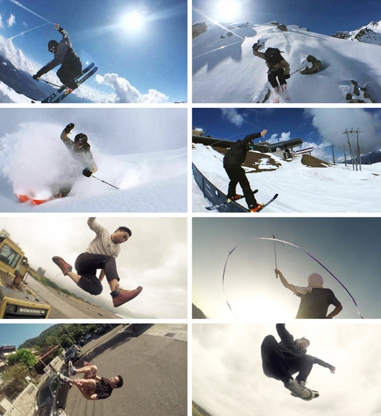 Bullet Time Rig 360 Degree Selfie Mount for PULUZ Action Sports Cameras Jaws Flex Clamp Mount for GoPro, Insta360, DJI and Other Action Cameras(Black) by bashfashion