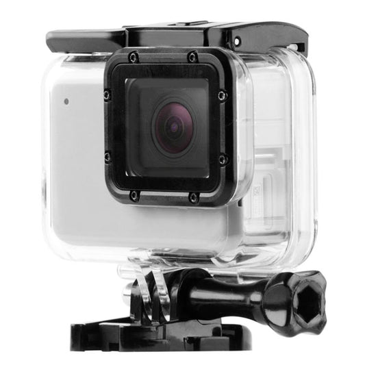 GP452 Waterproof Case + Touch Back Cover for GoPro HERO7 White / Silver by bashfashion