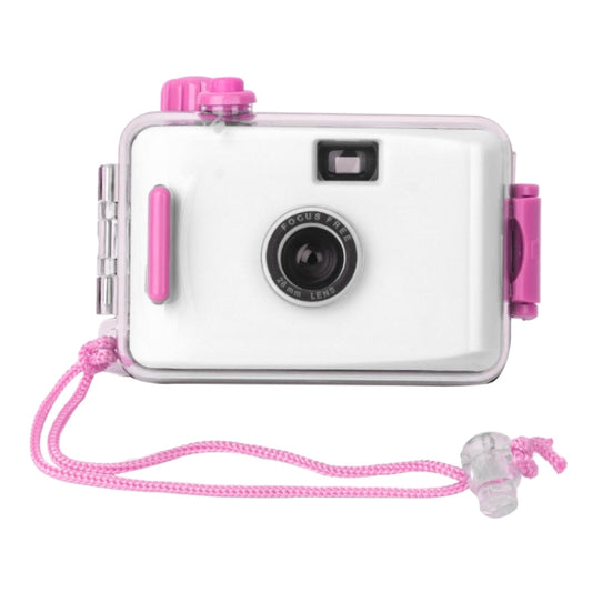 SUC4 5m Waterproof Retro Film Camera Mini Point-and-shoot Camera for Children (White) by bashfashion