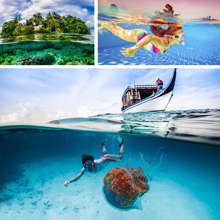 RUIGPRO Floating Hand Grip Dome Port Underwater Diving Camera Lens Transparent Cover for DJI Osmo Action by RUIGPRO