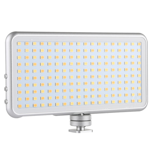 LED011S Pocket 180 LEDs Professional Vlogging Photography Video & Photo Studio Light with OLED Display & Cold Shoe Adapter Mount for Canon / Nikon DSLR Cameras by bashfashion