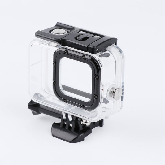 For GoPro HERO8 Black 45m Waterproof Housing Protective Case with Buckle Basic Mount & Screw (Transparent) by bashfashion