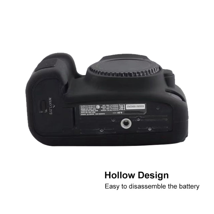 For Canon EOS 6D Mark II Soft Silicone Protective Case (Red) by bashfashion