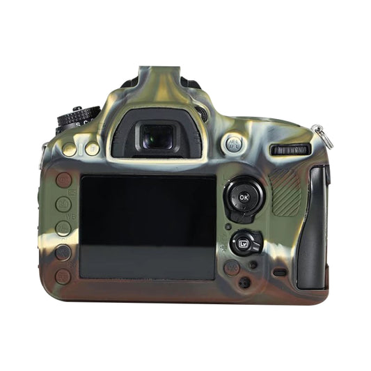 For Nikon D600 / D610 Soft Silicone Protective Case(Camouflage) by bashfashion