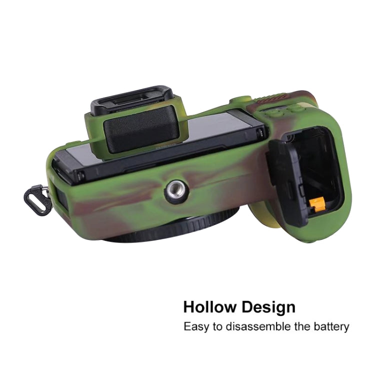 Soft Silicone Protective Case for Nikon Z50 (Camouflage) by bashfashion