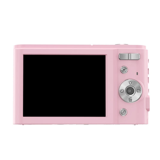 DC302 2.88 inch 44MP 16X Zoom 2.7K Full HD Digital Camera Children Card Camera, US Plug(Pink) by bashfashion