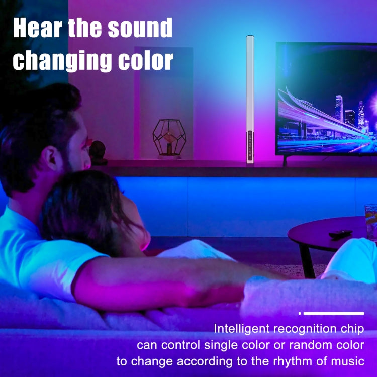 LUXCeO Mood1 85cm RGB Colorful Atmosphere Rhythm LED Stick Handheld Video Photo Fill Light with Tripod by LUXCeO