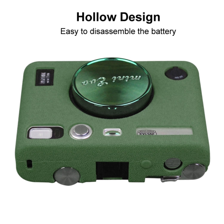 Soft Silicone Protective Case for FUJIFILM instax mini Evo (Green) by bashfashion