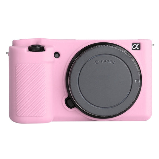 For Sony ZV-E10 Soft Silicone Protective Case (Pink) by bashfashion