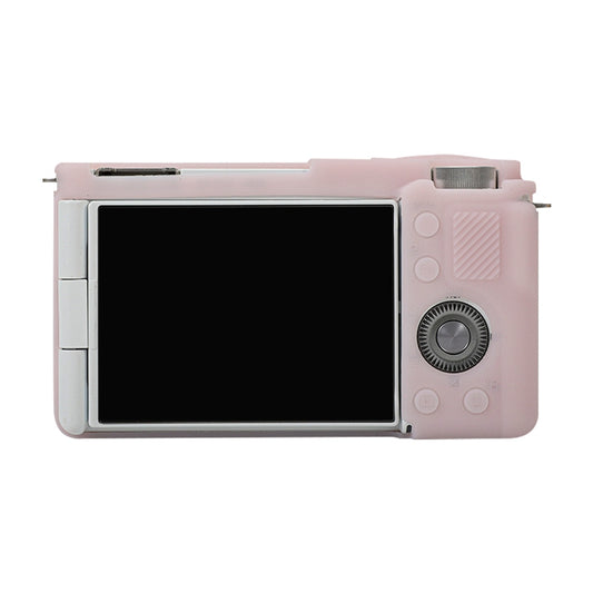 For Sony ZV-E10 Soft Silicone Protective Case (Light Pink) by bashfashion