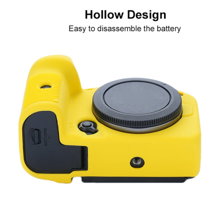 For Canon EOS R7 Soft Silicone Protective Case (Yellow) by bashfashion