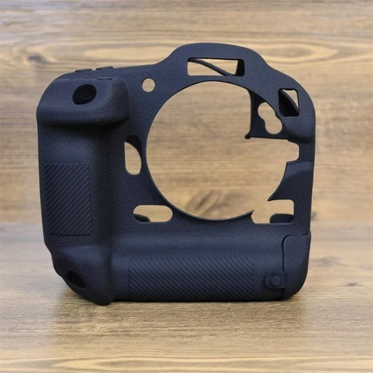 For Canon EOS R3 Soft Silicone Protective Case (Black) by bashfashion