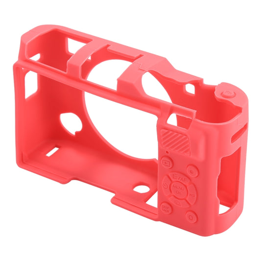 Soft Silicone Protective Case for FUJIFILM X-A5(Magenta) by bashfashion