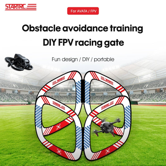 For DJI FPV STARTRC 5 in 1 Drone Obstacle Avoidance Training Track Competition Practice Obstacle Gate Square Gantry Door by STARTRC