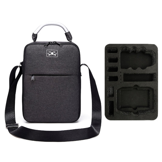 For DJI Mini 2 SE Shockproof Single Shoulder Storage Carrying Case Box Bag, Size: 30 x 22 x 8.5cm (Black) by bashfashion