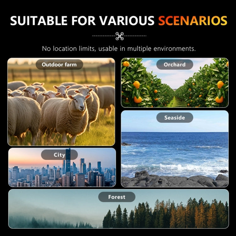 For DJI Neo STARTRC Drone Alarm Tracker (Grey) by STARTRC