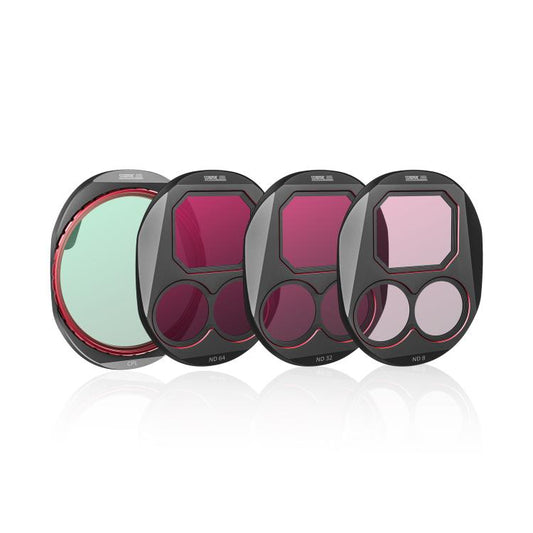 For DJI Mavic 4 Pro STARTRC 4 in 1 CPL ND8 ND32 ND64 Lens Filter Kit by STARTRC