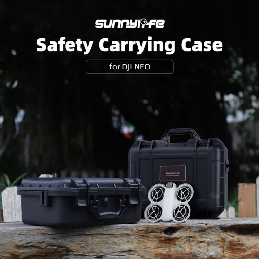 For DJI Neo Sunnylife Safety Carrying Case Waterproof Shock-proof Hard Travel Case (Black) by Sunnylife