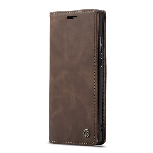 CaseMe-013 Multifunctional Horizontal Flip Leather Case with Card Slot & Holder for Huawei P20(Coffee) by CaseMe