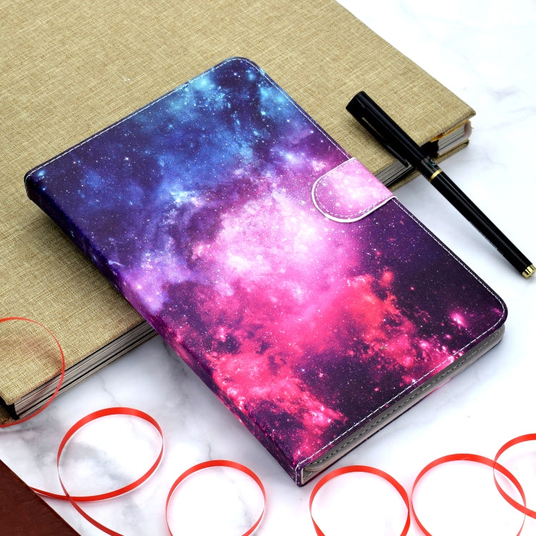 Colored Pattern Drawing Horizontal Flip PU Leather Case with Three-folding Holder for 7 inch Tablet PC(Starry sky) by bashfashion