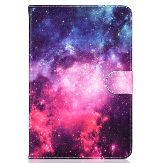 Colored Pattern Drawing Horizontal Flip PU Leather Case with Three-folding Holder for 8 inch Tablet PC(Starry sky) by bashfashion