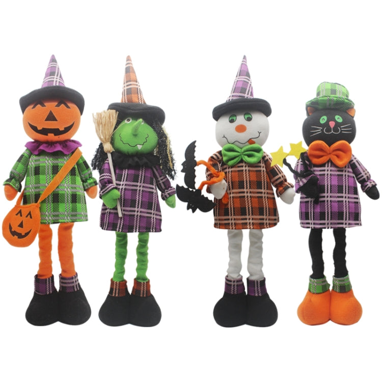 CX189001 Halloween Retractable Doll Ghost Party Prop Decoration(Ghost) by bashfashion