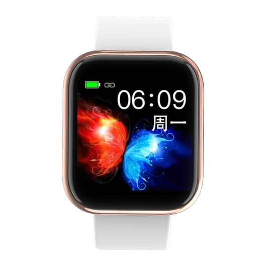 T3M 1.3 inch Color Screen Music Smart Bracelet, Built-in MP3, Support Sleep Monitor / Heart Rate Monitor / Blood Pressure Monitor(White) by bashfashion