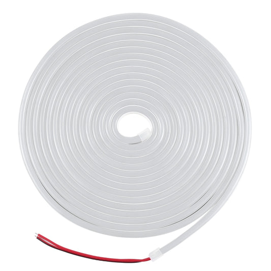 CJ-1206 12V 6A 5m IP65 Waterproof Silicone Neon LED Strip Light(White) by bashfashion