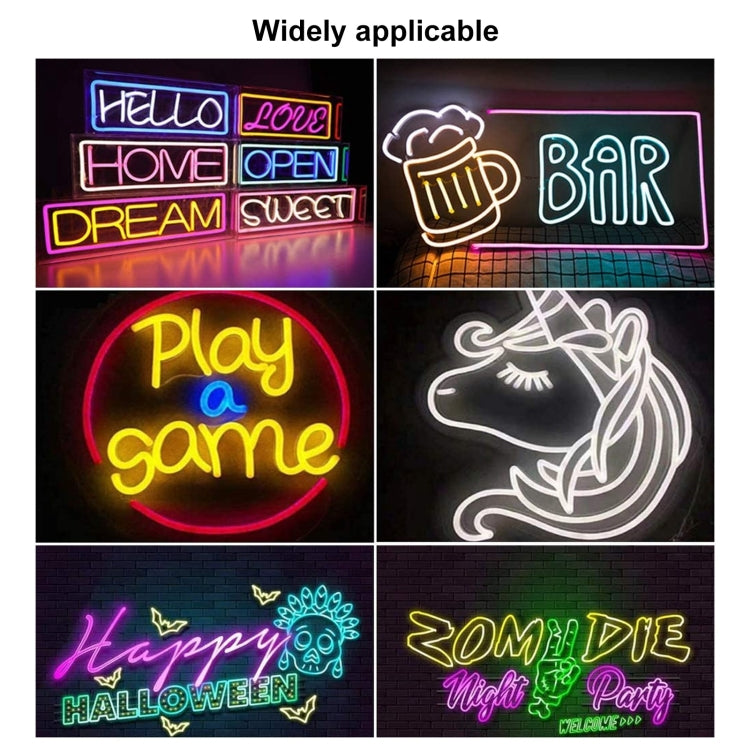 CJ-1206 12V 6A 5m IP65 Waterproof Silicone Neon LED Strip Light(White) by bashfashion