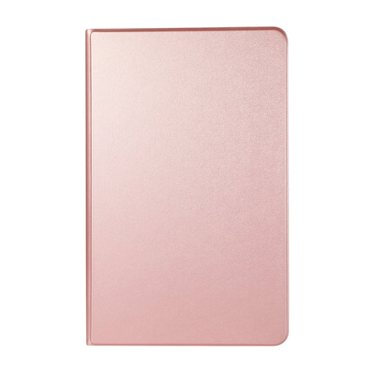 For Lenovo Tab P11 (TB-J606F) Voltage Craft Texture TPU Horizontal Flip Protective Case with Holder(Rose Gold) by bashfashion