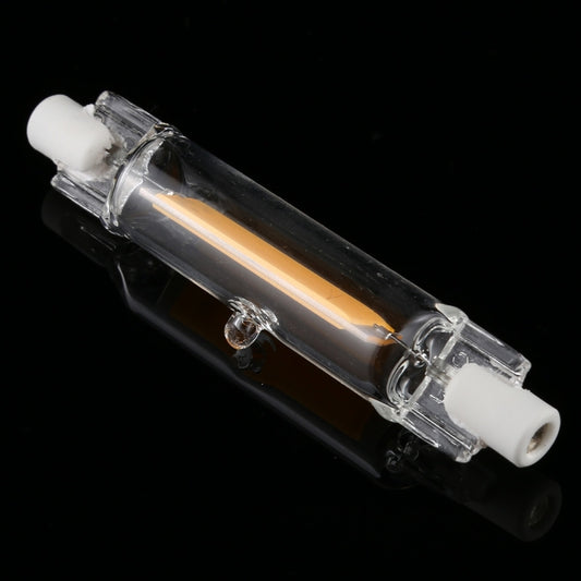R7S 220V 5W 78mm COB LED Bulb Glass Tube Replacement Halogen Lamp Spot Light(3000K Warm Light) by bashfashion
