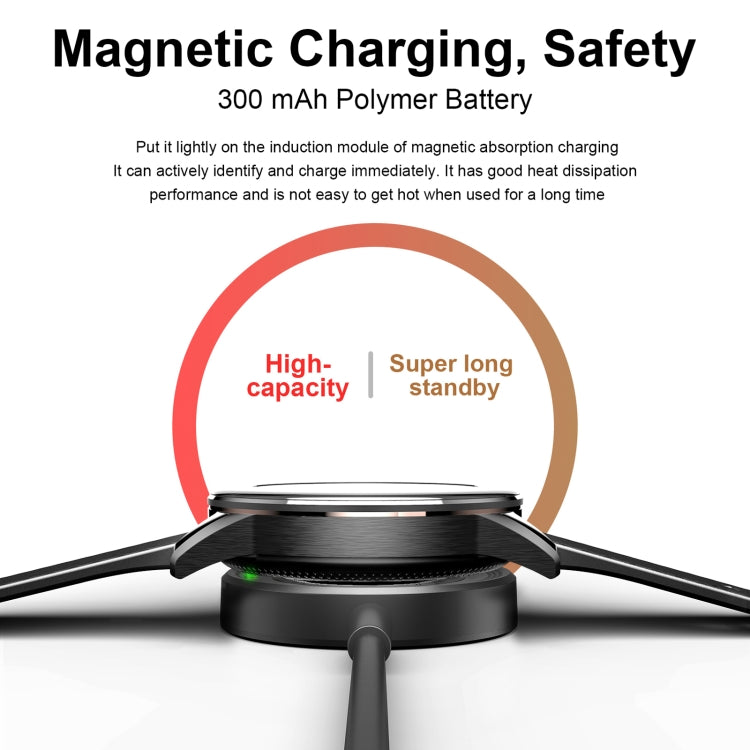 H6 1.28 inch Touch Screen IP67 Waterproof Smart Watch, Support Bluetooth Call / Sleep Monitoring / Heart Rate Monitoring(Black) by bashfashion