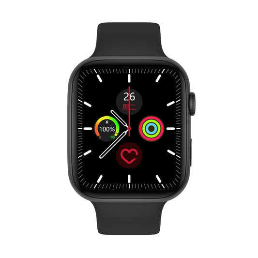 DW35PRO 1.75 inch Color Screen IPX7 Waterproof Smart Watch, Support Bluetooth Answer & Reject / Sleep Monitoring / Heart Rate Monitoring, Style: Silicone Strap(Black) by bashfashion