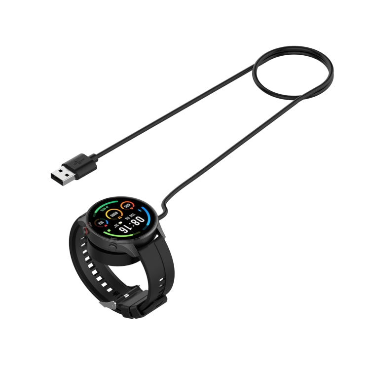 For Xiaomi Watch Color Sport USB Magnetic Charging Cable, Length: 1m(Black) by bashfashion