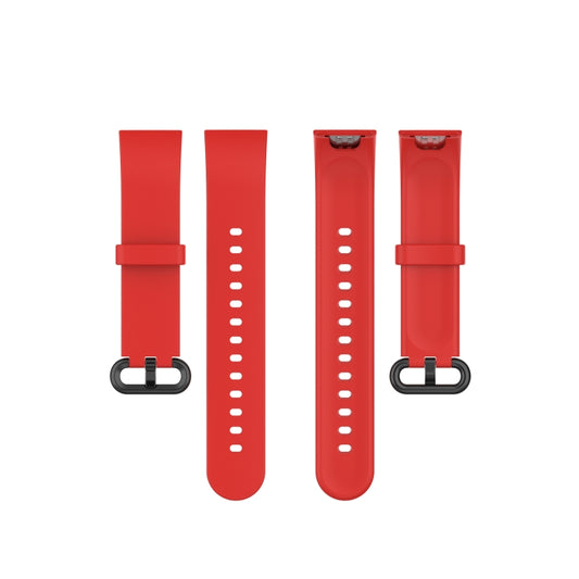 For Xiaomi Mi Watch Lite / Redmi Watch Silicone Watch Band, Size: One Size(Red) by bashfashion