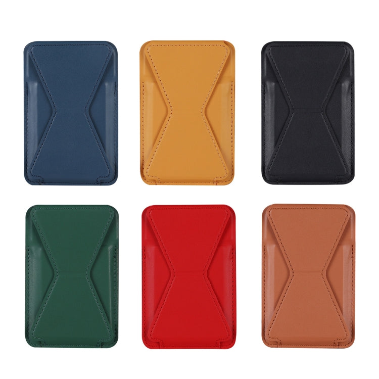 Magsafing Magnetic Folding Stand Leather Wallet Snap-On Card Holder Case Bag for iPhone 12 mini, iPhone 12, iPhone 12 Pro, iPhone 12 Pro Max(Brown) by bashfashion