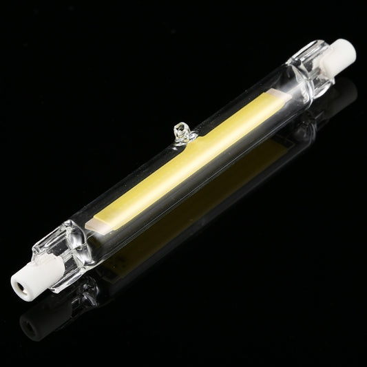 R7S 220V 15W 189mm COB LED Bulb Glass Tube Replacement Halogen Lamp Spot Light, White Light by bashfashion