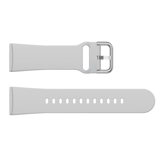 For Fitbit Versa 3 Silicone Watch Band(Grey) by bashfashion
