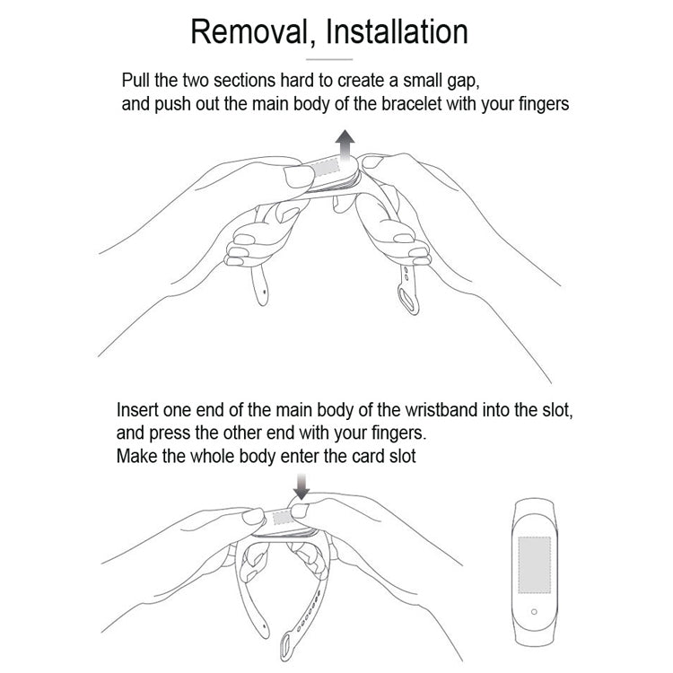 For Xiaomi Mi Band 6 / 5 / 4 / 3 Universal Nylon Elasticity Weave Watch Band, Size:M 160mm(Rainbow) by bashfashion