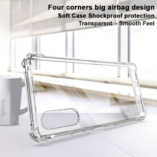 For Sony Xperia 10 III IMAK All Coverage Shockproof Airbag TPU Case(Transparent) by imak