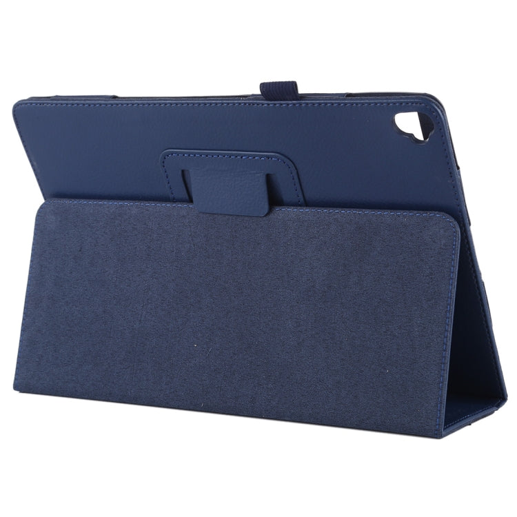 Litchi Texture Horizontal Flip Leather Case with Holder For iPad 10.5 / iPad 10.2 2021 / 2020 / 2019(Blue) by bashfashion