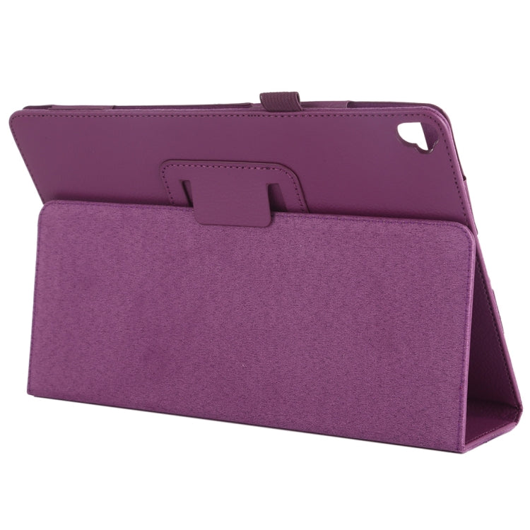 Litchi Texture Horizontal Flip Leather Case with Holder For iPad 10.5 / iPad 10.2 2021 / 2020 / 2019(Purple) by bashfashion
