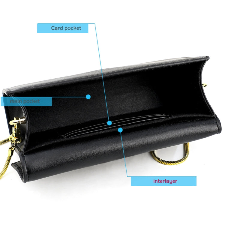 Ladies Fashion One-shoulder Simple Cowhide Messenger Bag(White) by bashfashion